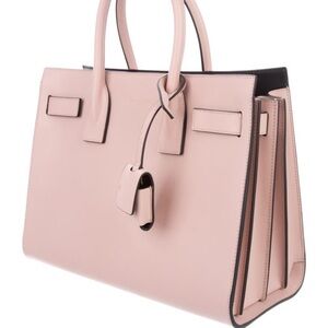 Saint Laurent Pink Leather Satchel